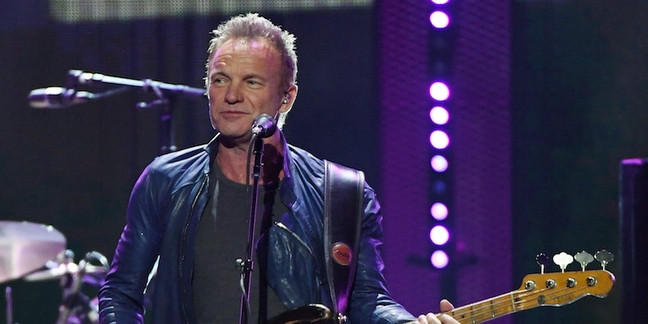 Watch Sting Hold Moment of Silence at First Bataclan Show Since Paris Terror Attacks 
