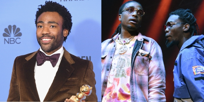 Donald Glover Calls Migos “The Beatles of This Generation”