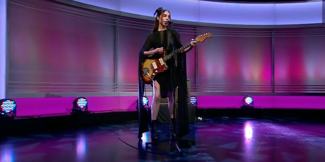 Watch PJ Harvey Play “The Community of Hope” on BBC's “Andrew Marr Show”