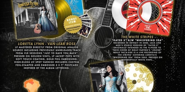 Third Man Announce White Stripes' Loretta Lynn Covers 7", Van Lear Rose Deluxe Reissue 