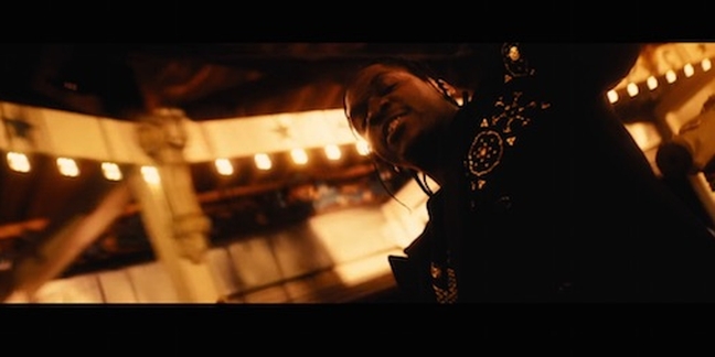 Pusha T Raps From a Carousel in His "Crutches, Crosses, Caskets" Video