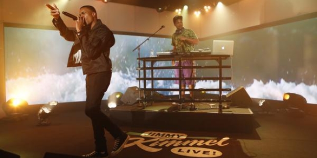 Vince Staples Performs "Señorita" and "Lift Me Up" on "Jimmy Kimmel Live"