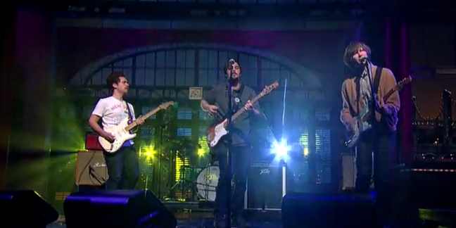 Parquet Courts Do "Bodies Made Of" on "Letterman"
