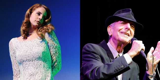 Lana Del Rey Pays Tribute to Leonard Cohen