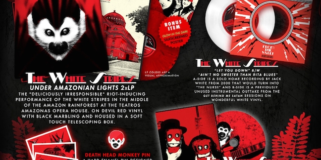 Jack White to Release White Stripes 2005 Live Album and DVD, Demos Single