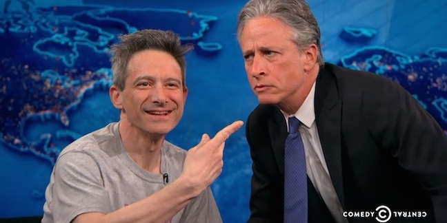 Beastie Boys' Ad-Rock Chats on "The Daily Show"