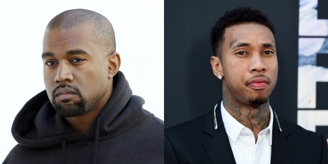 Kanye West Joins Tyga on New Song “Feel Me”: Listen