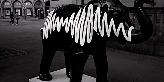 Arctic Monkeys Unveil AM Elephant Sculpture for Charity