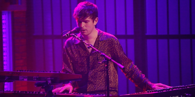Watch James Blake Perform “My Willing Heart” on “Seth Meyers”