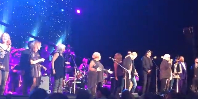 Jeff Tweedy, Win Butler, Regine Chassagne, and Many Others Cover "The Weight" Live With Mavis Staples