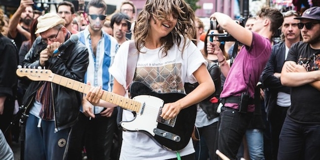 Courtney Barnett Plays a Pop-Up Show in "Nobody Cares if You Don't Go to the Party" Video
