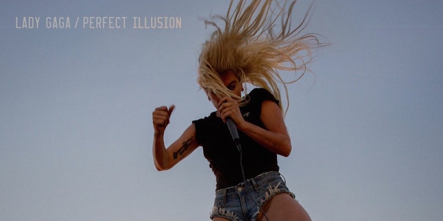 Listen to Lady Gaga’s New Single “Perfect Illusion”