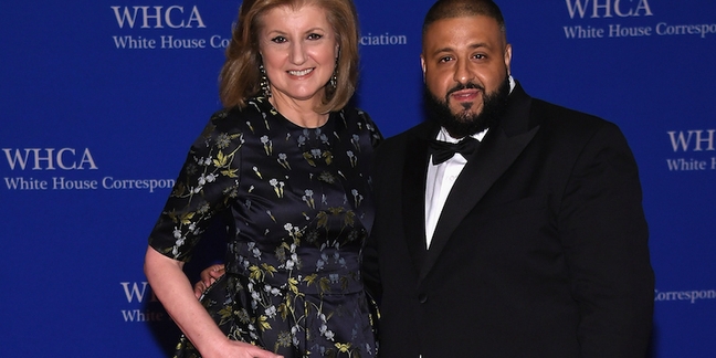 DJ Khaled Attends the White House Correspondents' Dinner With Arianna Huffington