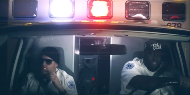 Run the Jewels (Killer Mike and El-P) Play EMTs in "Blockbuster Night Part 1" Video