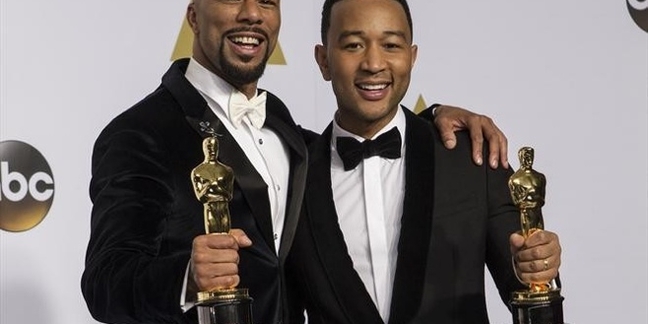 Common and John Legend Win Best Original Song Oscar for "Glory" From Selma