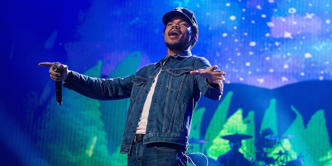 Watch Chance the Rapper Perform at the White House Tree Lighting Ceremony