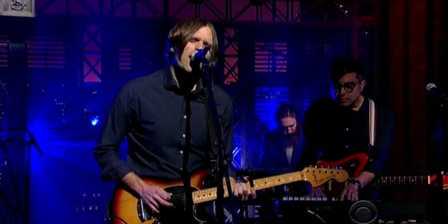 Death Cab for Cutie Perform "Black Sun" on "Letterman" With New Lineup
