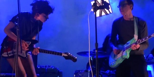 St. Vincent and Wire Perform "Drill" in Chicago
