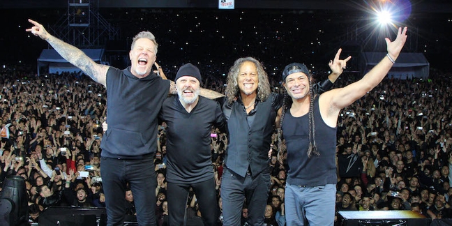 Metallica’s Music Is Back on Napster