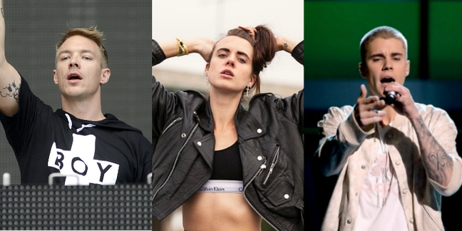 Major Lazer, Justin Bieber, MØ Share New Song “Cold Water”: Listen