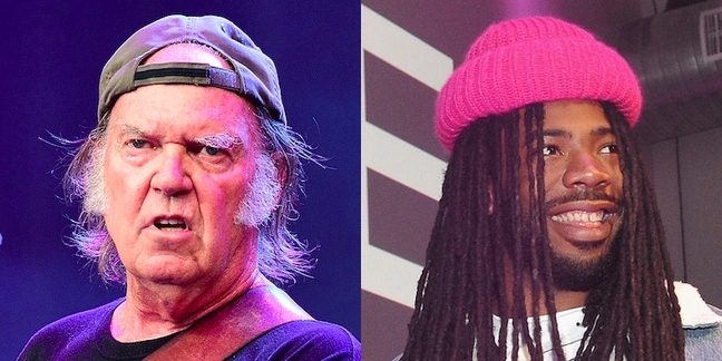 Watch Neil Young and D.R.A.M. in the Studio