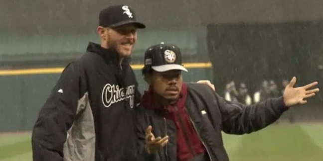 Watch Chance the Rapper Throw Out the First Pitch at the Chicago White Sox Home Opener