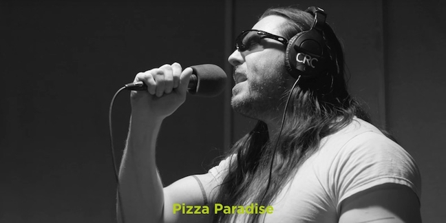 Watch Andrew W.K. Improvise New Song About Pizza