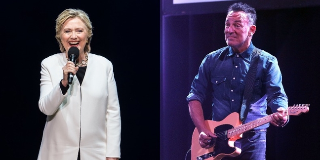 Bruce Springsteen to Perform at Hillary Clinton Rally