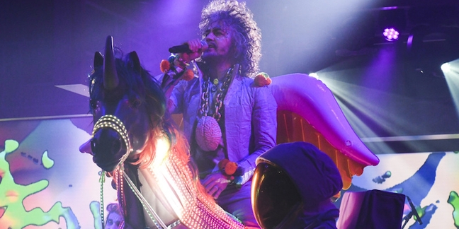 Watch the Flaming Lips Play “There Should Be Unicorns” on “Colbert”