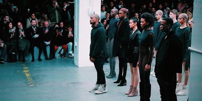 Kanye West Debuts "Wolves" Featuring Sia and Vic Mensa at Adidas Yeezy Boost Fashion Show