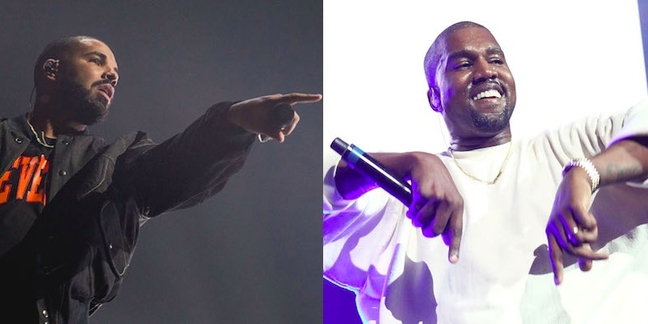 Kanye Hints at Collaborative New Album With Drake: Watch