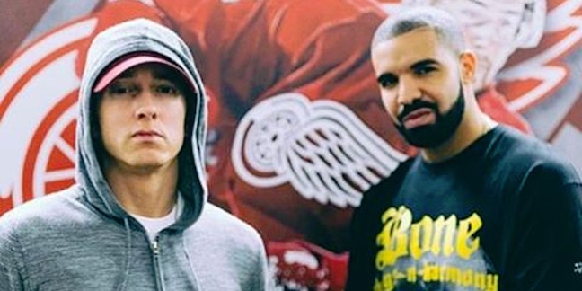 Drake Brings Out Eminem in Detroit: Watch