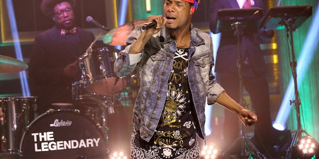 Fetty Wap Does "Trap Queen" With the Roots on "The Tonight Show"