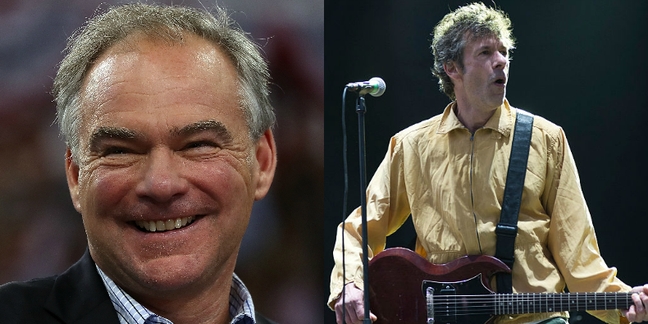Listen to Tim Kaine’s Favorite Songs Playlist: Replacements, Bowie, Lucy Dacus, More