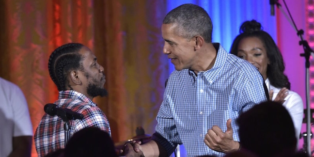 Kendrick Lamar on President Obama: “The World Owes Him”