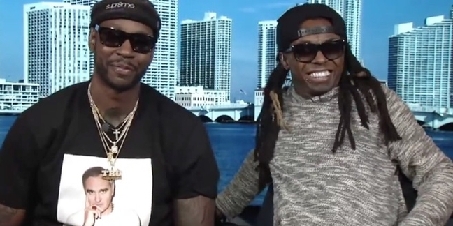 2 Chainz Wears Morrissey Supreme T-Shirt on ESPN's "Highly Questionable" With Lil Wayne