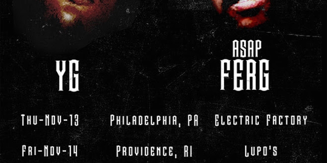 A$AP Ferg and YG Team for the BestCoast Connection Tour