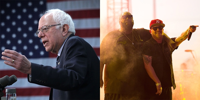 Coachella 2016: Bernie Sanders Introduces Run the Jewels via Video Message