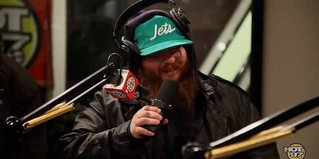 Action Bronson Freestyles for Hot 97