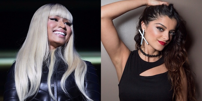 Nicki Minaj Hops on Bebe Rexha's "No Broken Hearts"