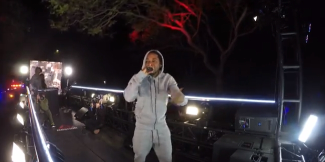 Kendrick Lamar Stars in New Reebok Ad Featuring Mobile Concert in L.A.