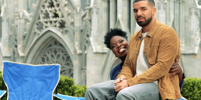 Drake Jokes With Leslie Jones in "Saturday Night Live" Promos: Watch