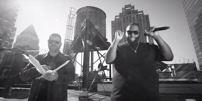 Run the Jewels Become Squawk the Jewels in "Colbert" Sketch