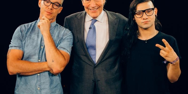 Diplo and Skrillex Talk EDM in the Mainstream, Earning Fans' Trust, Drugs on "Charlie Rose"