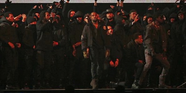 Kanye West Performs "All Day" at the BRIT Awards