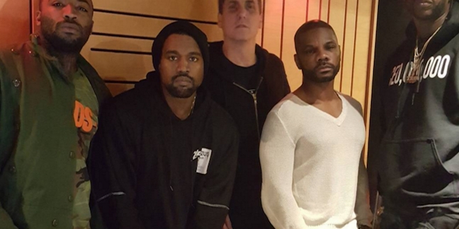 Kanye West Works on Waves With André 3000, 2 Chainz, Kid Cudi, More
