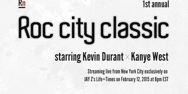 Kanye West to Live Stream Roc City Classic Show Featuring Kevin Durant