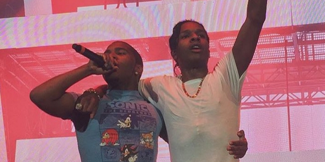 A$AP Rocky Brings Out Lil B to Perform "Like A Martian" in San Francisco