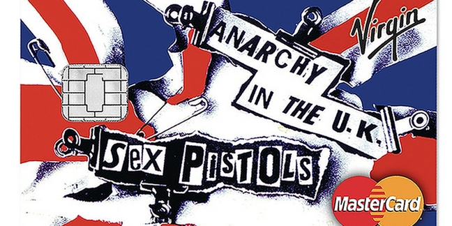 Sex Pistols Name and Artwork To Be Featured On Virgin Money Credit Cards