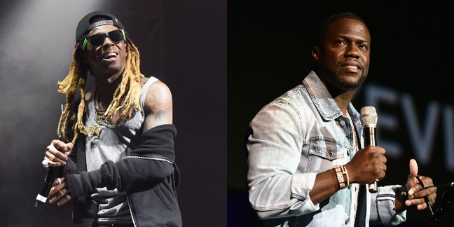 BET Hip-Hop Awards 2016: Watch Lil Wayne and Kevin Hart Go Head-to-Head in a Cypher
